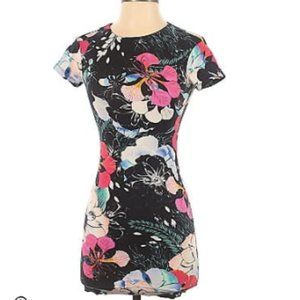 French Connection floral mini dress in size 4